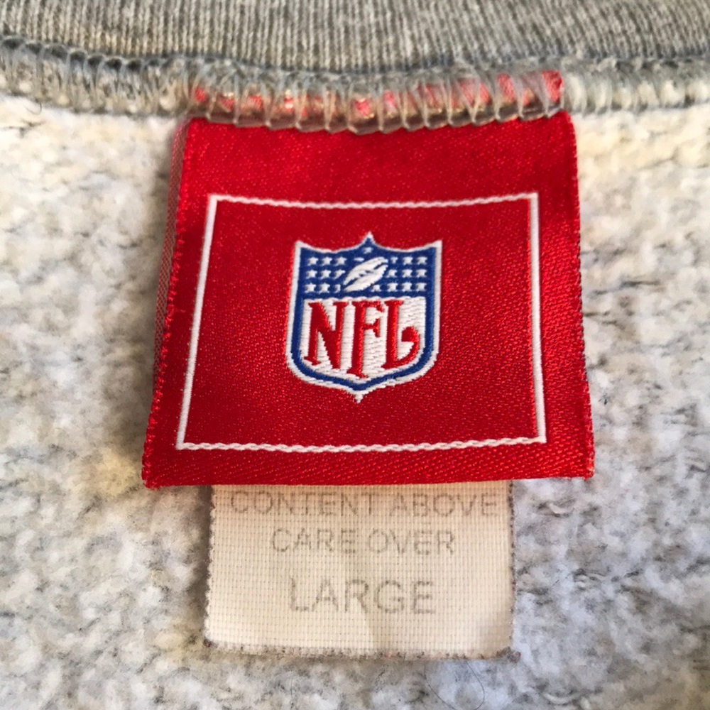 Official Vintage NFL Conference sweatshirt size L - Picture 3 of 3
